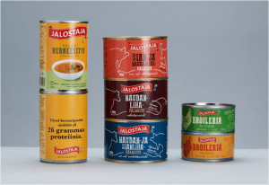 Étiquettes de boîtes de conserve